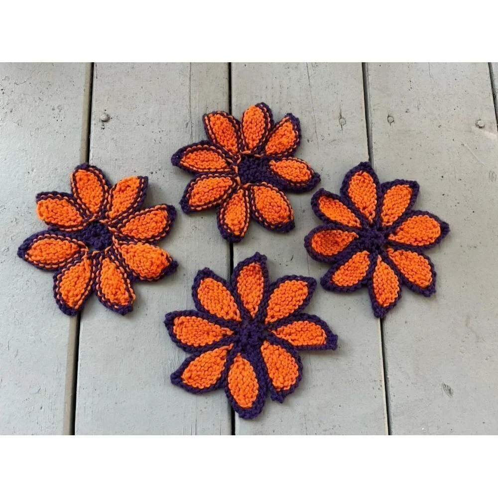 Handmade Flower Coasters